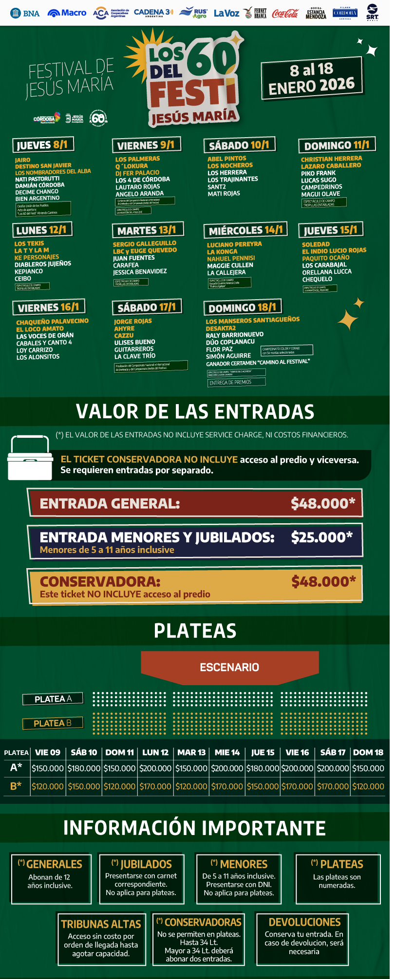 Festival de Jesús María 2026