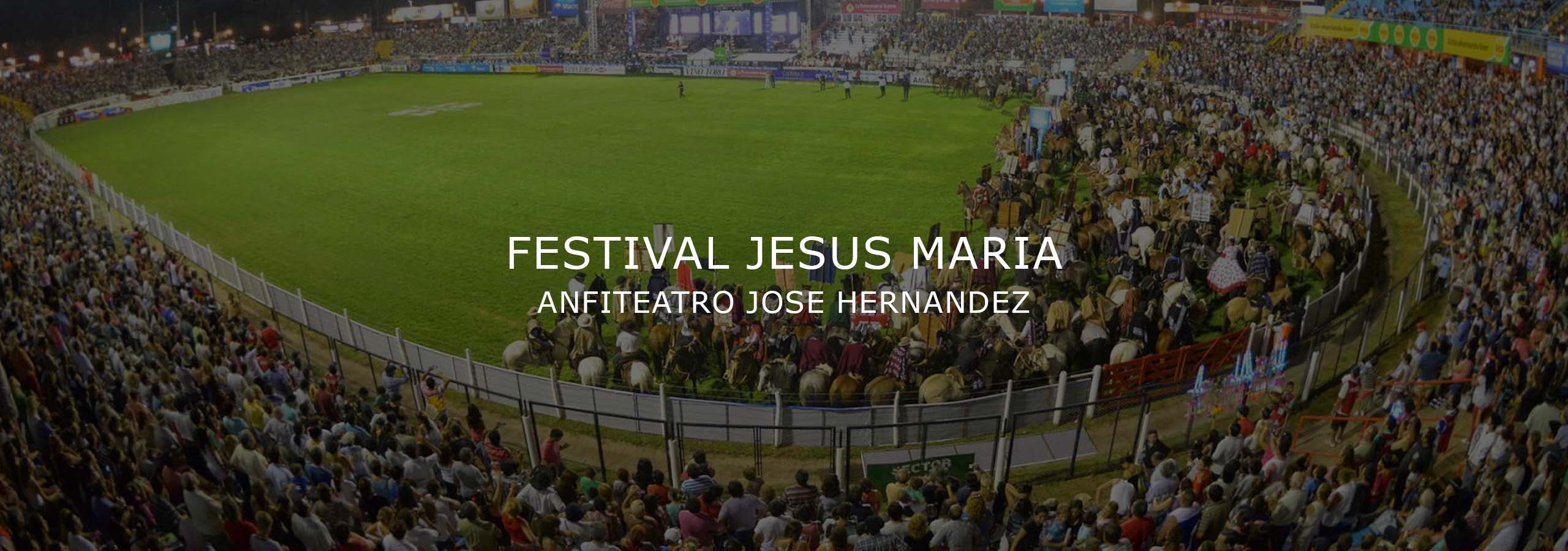 Anfiteatro Jose Hernandez 2026 - Festival Jesus Maria
